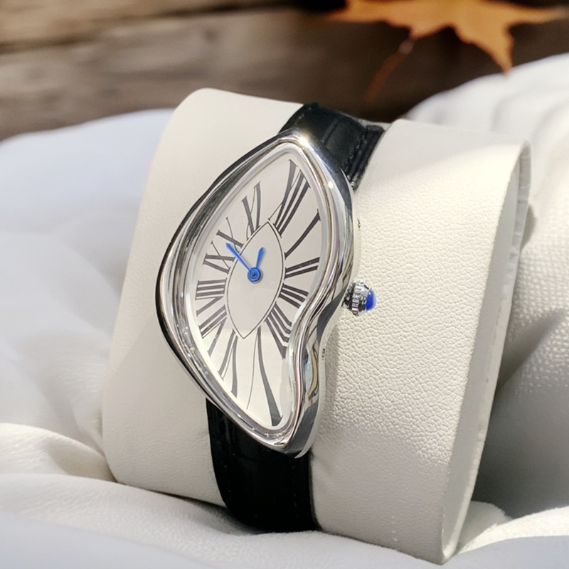 Leather Watch Band Men - Średniowieczne zegarki alien topią się i