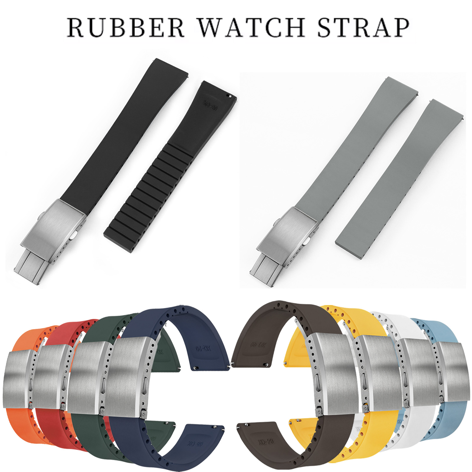 Suede Strap Watch - Nowy projekt CTS Fluororubber Watch Strap