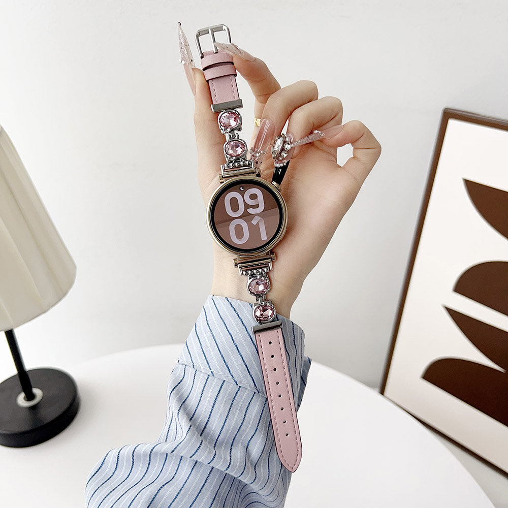Leather Strap Quick Release - Elegancka bransoletka do zegarka dla kobiet