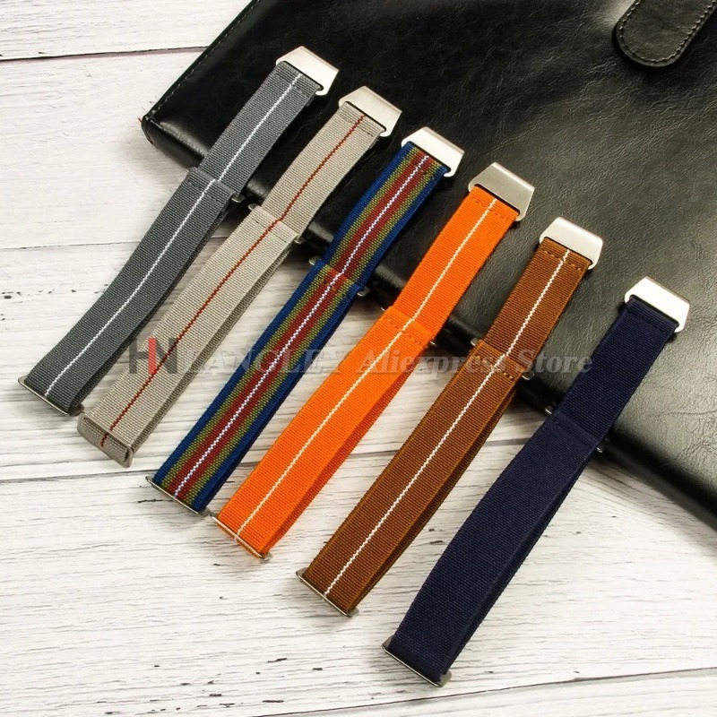 Parachute Strap Elastic - Elastyczny nylonowy pasek do zegarków Seiko,