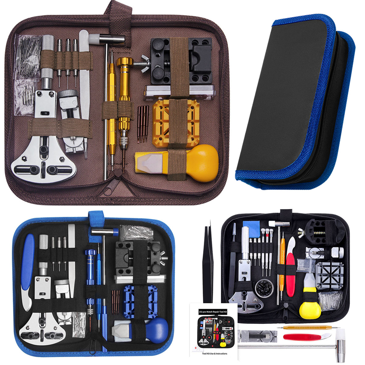 Spring Bar Tool Set - Profesjonalny zestaw narzędzi do naprawy zegarków,