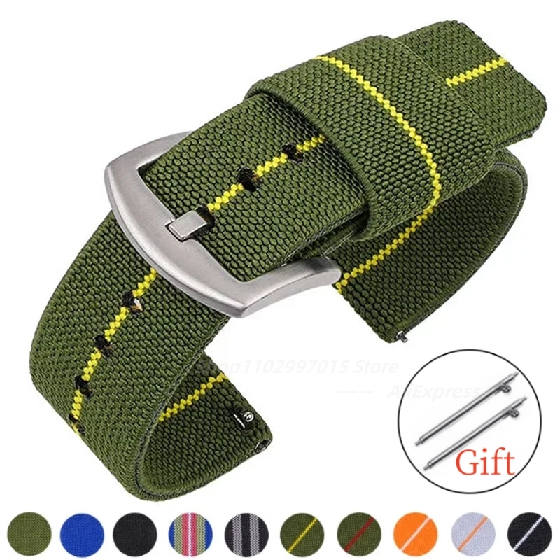 Nato Strap Nylon - Nylonowy pasek do zegarka 18 mm