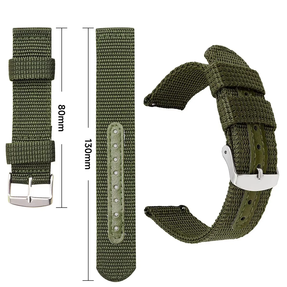Wysokiej jakości nylonowy pase – Canvas Strap Watch recenzja i cena