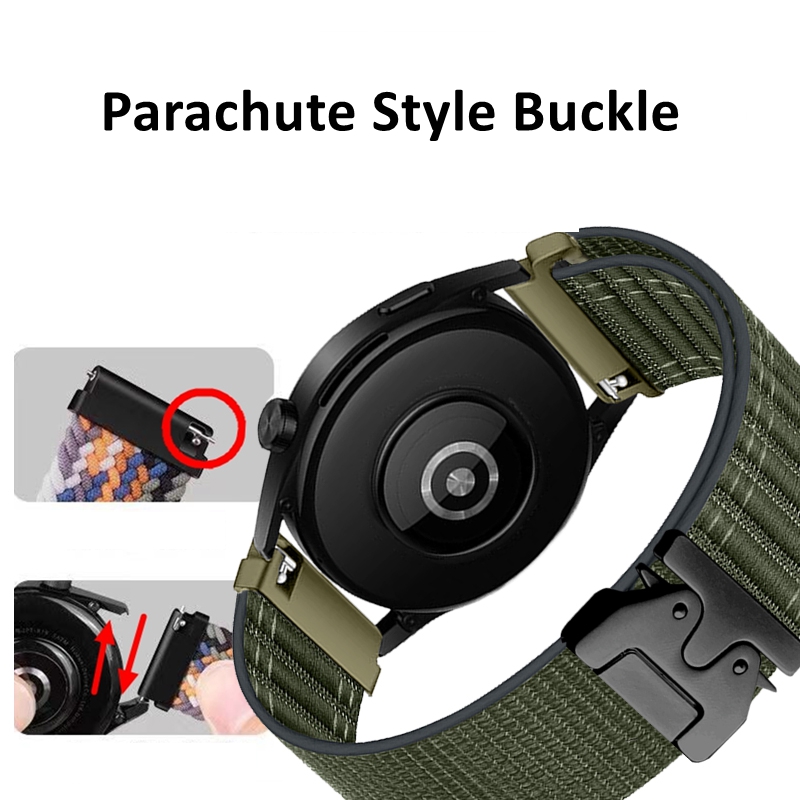 Pasek z nylonową pętlą do zega – Parachute Strap Elastic recenzja i cena