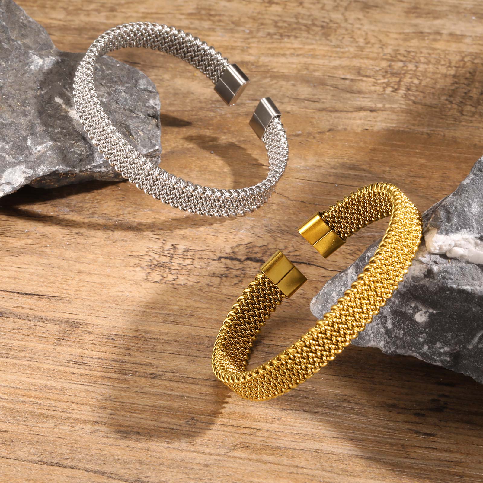 10mm pleciony rozciągliwy pase – Mesh Strap Metal recenzja i cena
