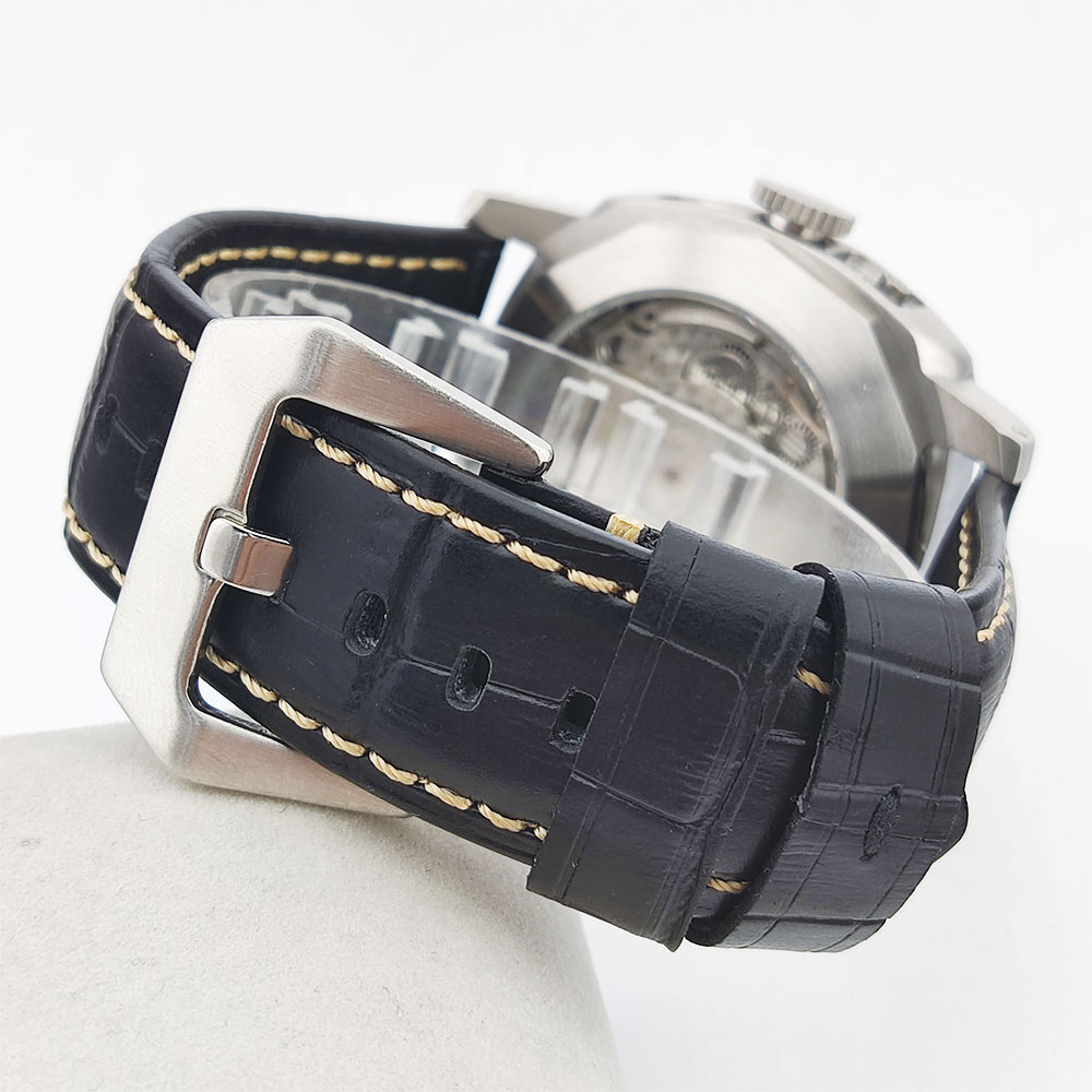 Zegarek męski 44mm, mechanizm  – Stainless Bracelet Diver recenzja i cena