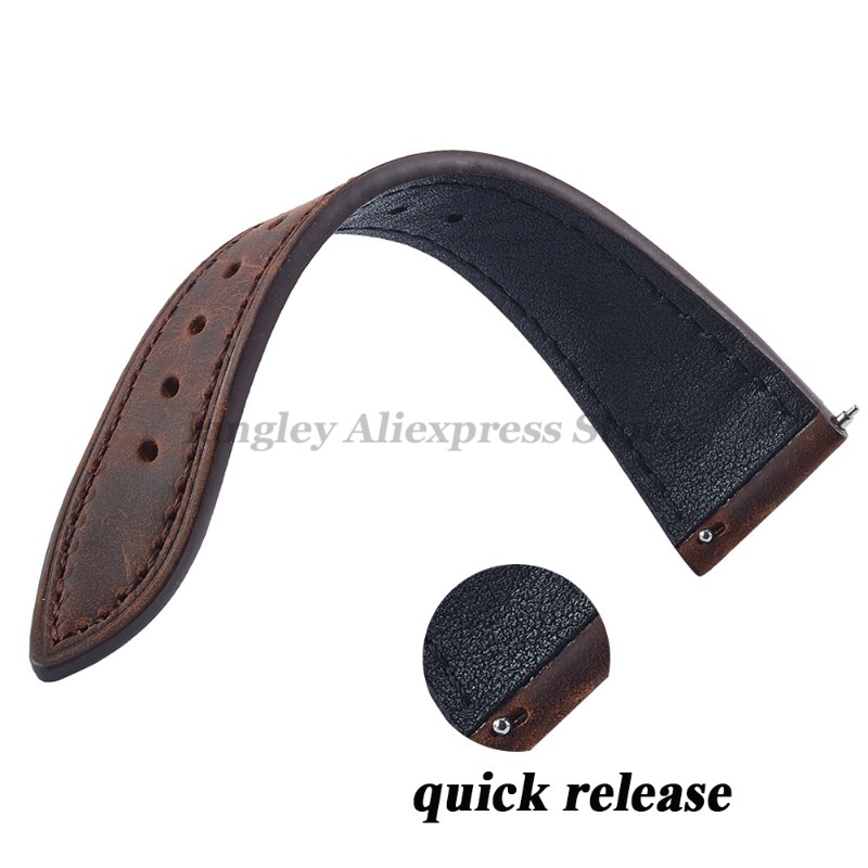 Quick Release Vintage Retro Ge – Leather Strap Quick Release recenzja i cena