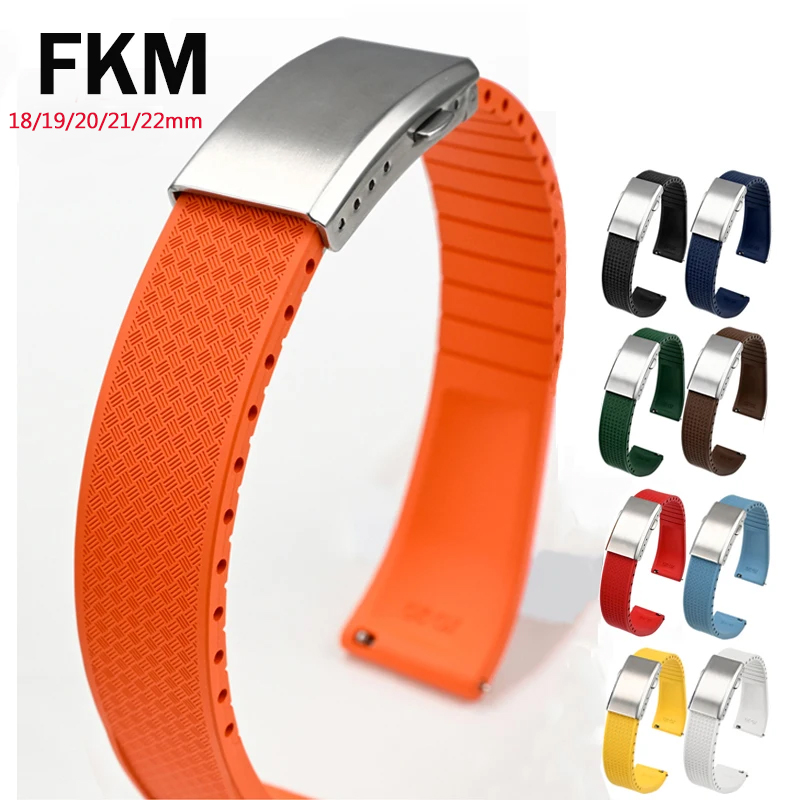 Pasek do zegarka z gumy fluoro – Suede Strap Watch recenzja i cena