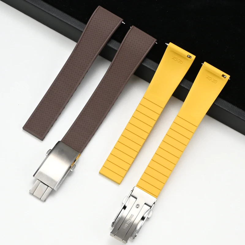 Pasek do zegarka z gumy fluoro – Suede Strap Watch recenzja i cena