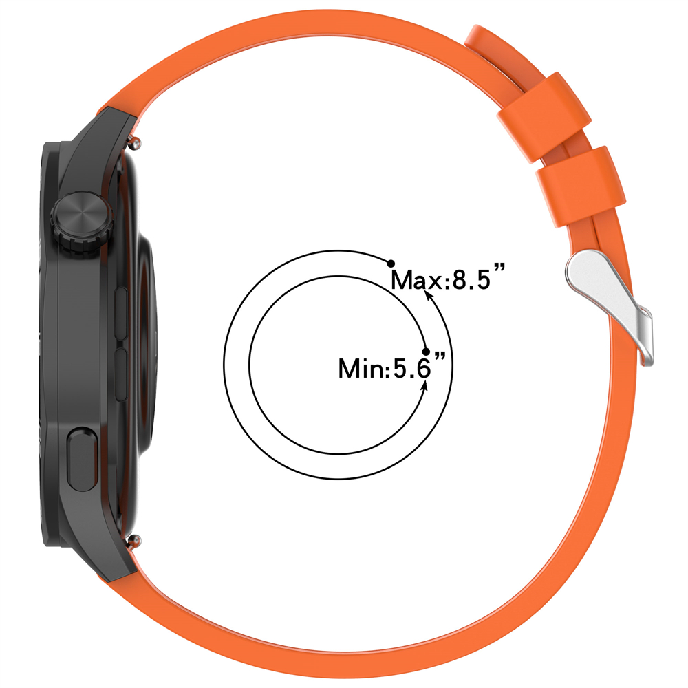 Uniwersalny silikonowy pasek 2 – Silicone Watch Band 22Mm recenzja i cena