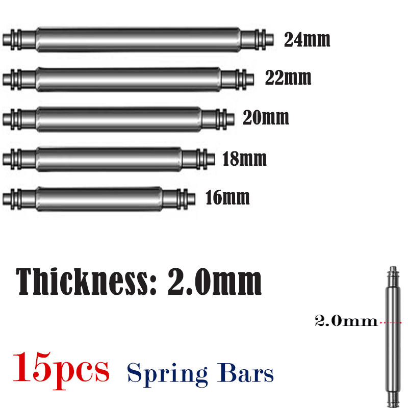 15 szt. Pasek do zegarka Pin 2 – Spring Bar Tool Set recenzja i cena
