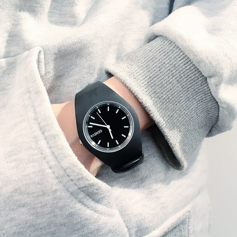 Męski zegarek Damski Kremowy K – Silicone Band Women recenzja i cena