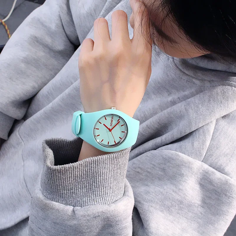 Męski zegarek Damski Kremowy K – Silicone Band Women recenzja i cena