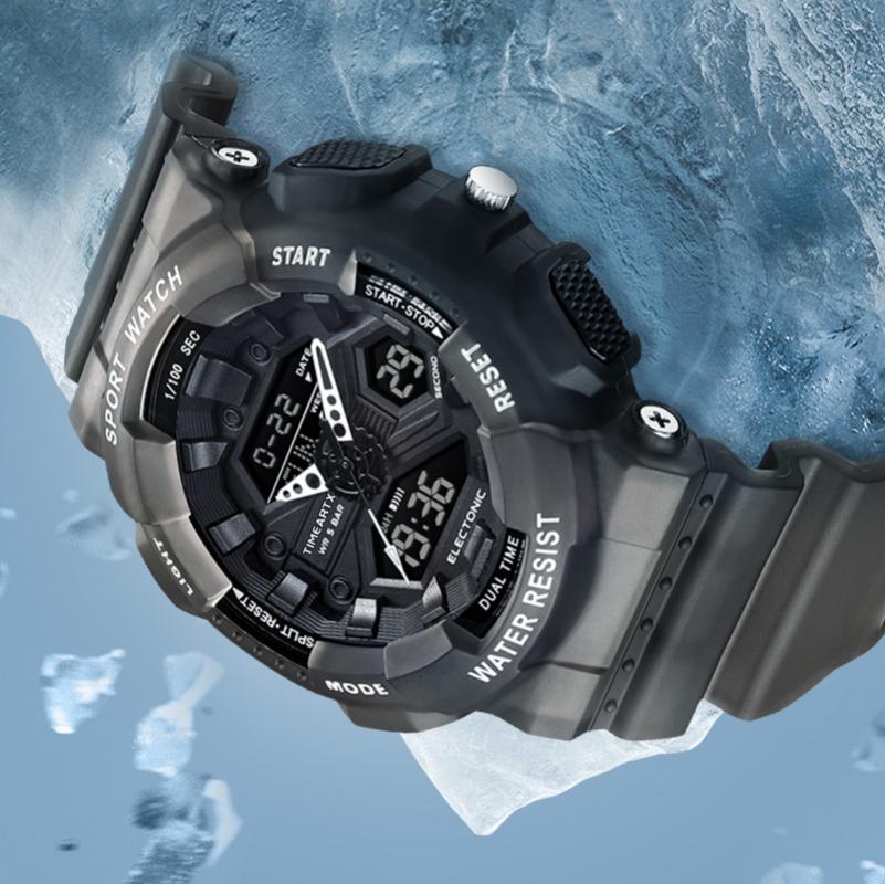 Zegarek męski TIMEARTX, luksus – Rubber Strap Diver recenzja i cena