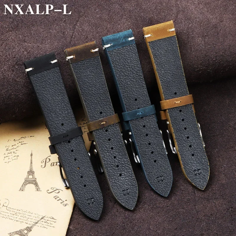 Vintage olejowoskowy skórzany  – Nato Strap Nylon recenzja i cena