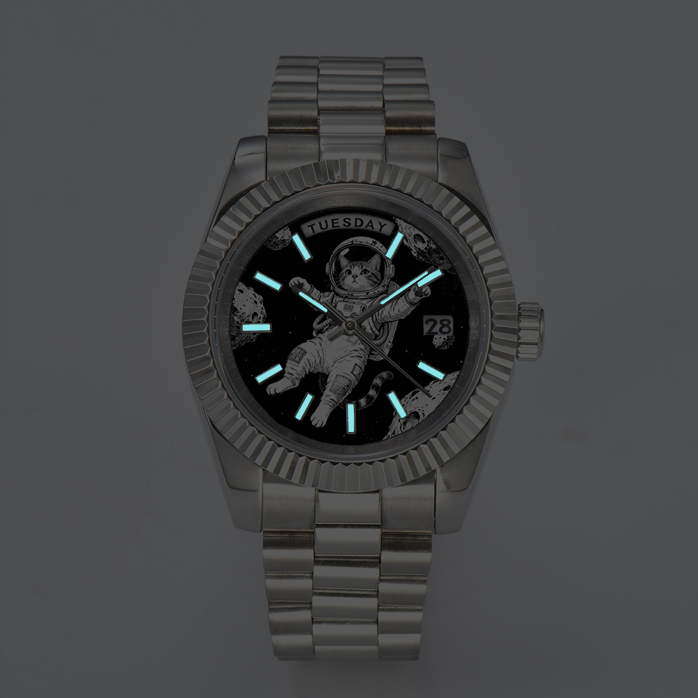 Kreatywny zegarek męski 40mm/3 – Stainless Bracelet Diver recenzja i cena