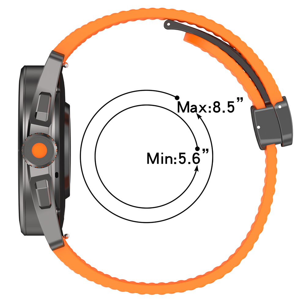 Pasek silikonowy 22 mm do zega – Silicone Watch Band 22Mm recenzja i cena