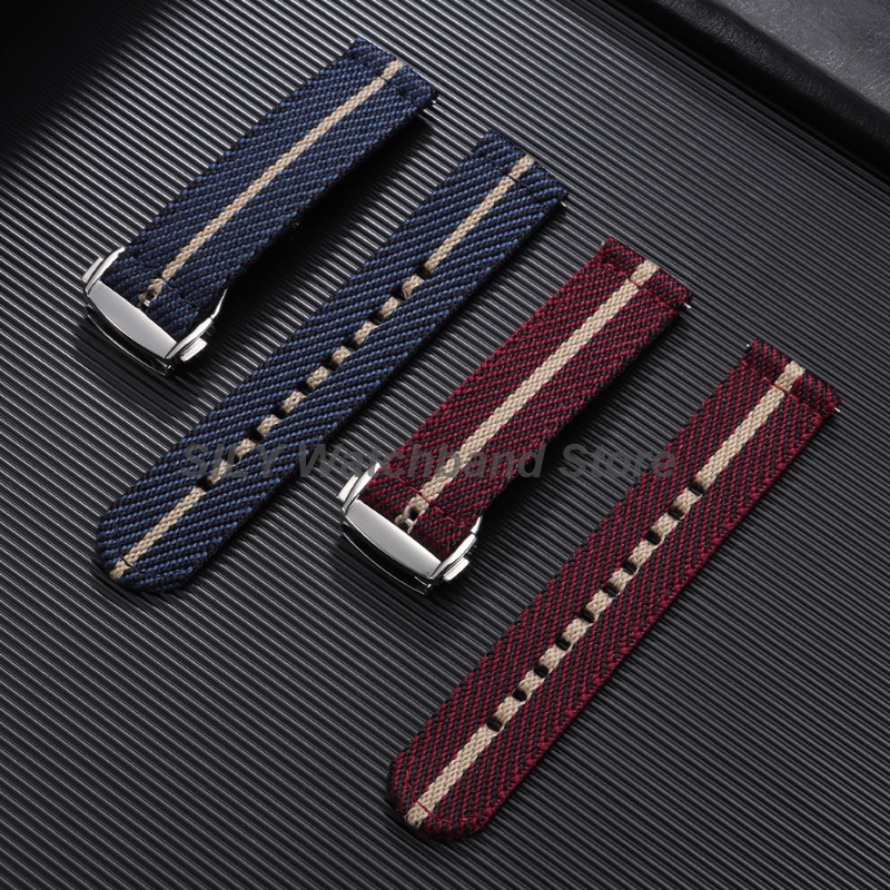 Pasek do zegarka z tkaniny płó – Canvas Strap Watch recenzja i cena