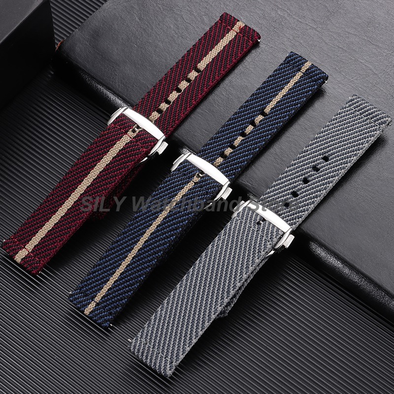 Pasek do zegarka z tkaniny płó – Canvas Strap Watch recenzja i cena