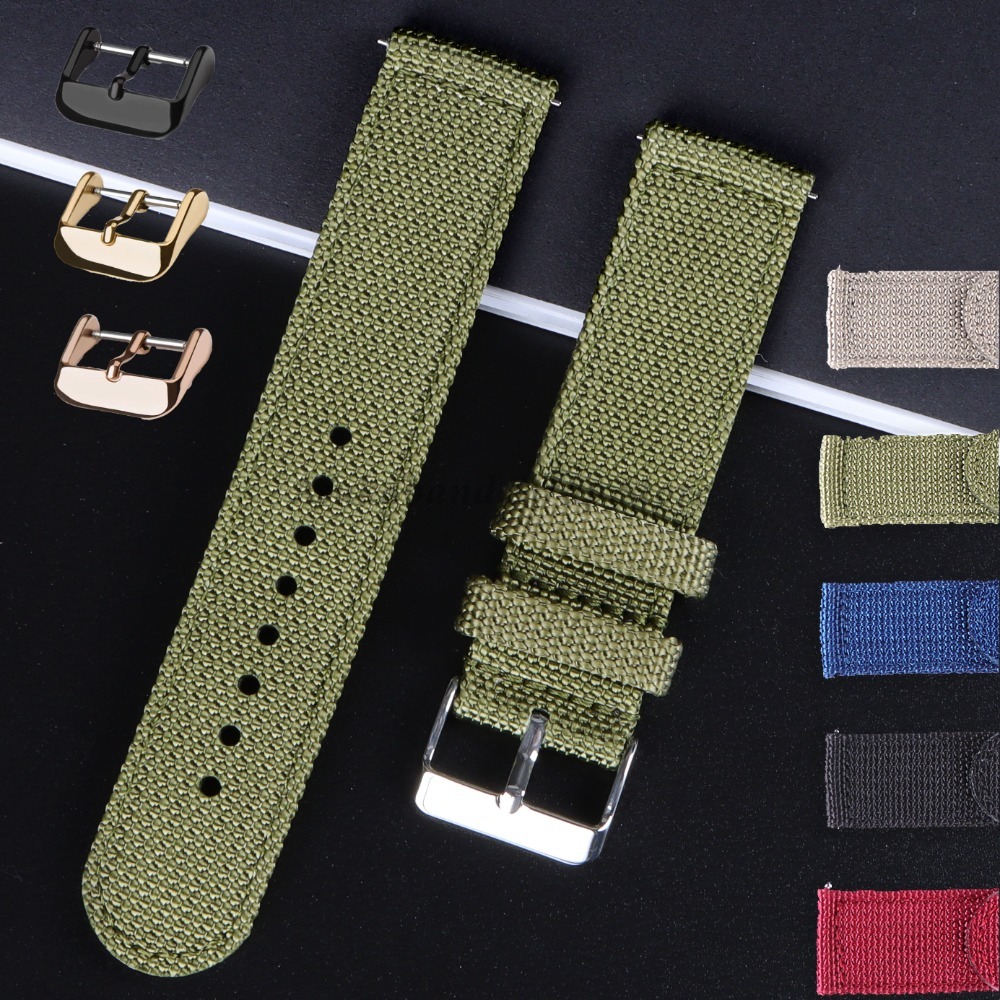 18 20 22 24 mm Nylonowy pasek  – Nato Strap Nylon recenzja i cena