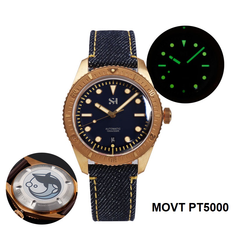 42mm brązowy męski zegarek mec – Canvas Strap Watch recenzja i cena