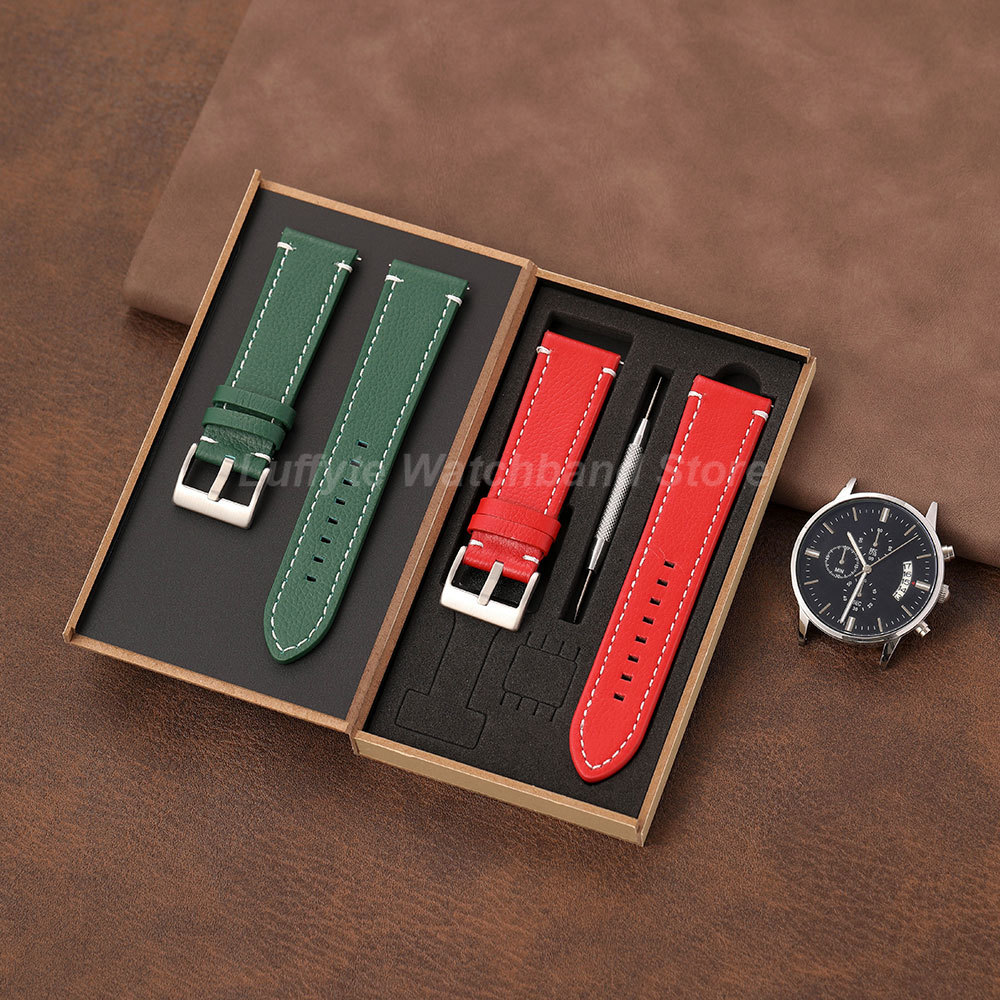 Dwustronny pasek o fakturze li – Leather Strap Quick Release recenzja i cena