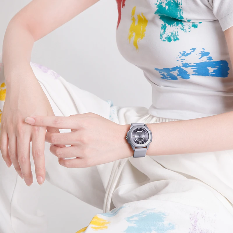 NAVIFORCE 7107 zegarek dla kob – Silicone Band Women recenzja i cena
