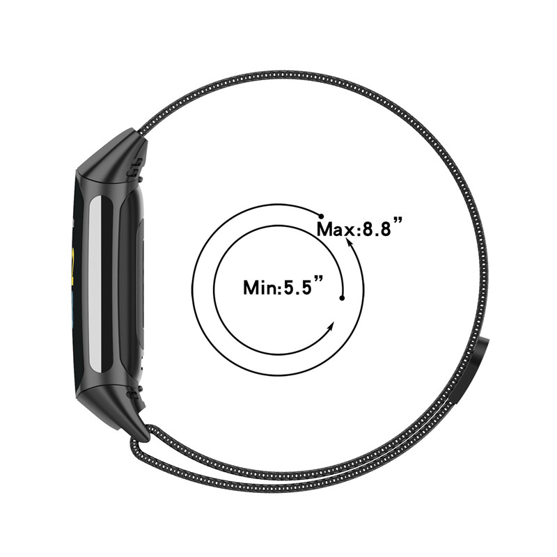 Metalowa opaska do Fitbit Char – Milanese Loop Magnetic recenzja i cena