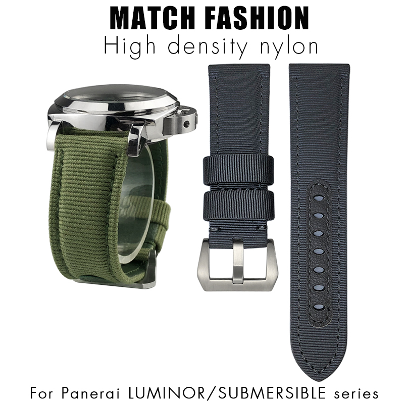 Do Panerai 24mm nowy nylonowy  – Canvas Strap Watch recenzja i cena