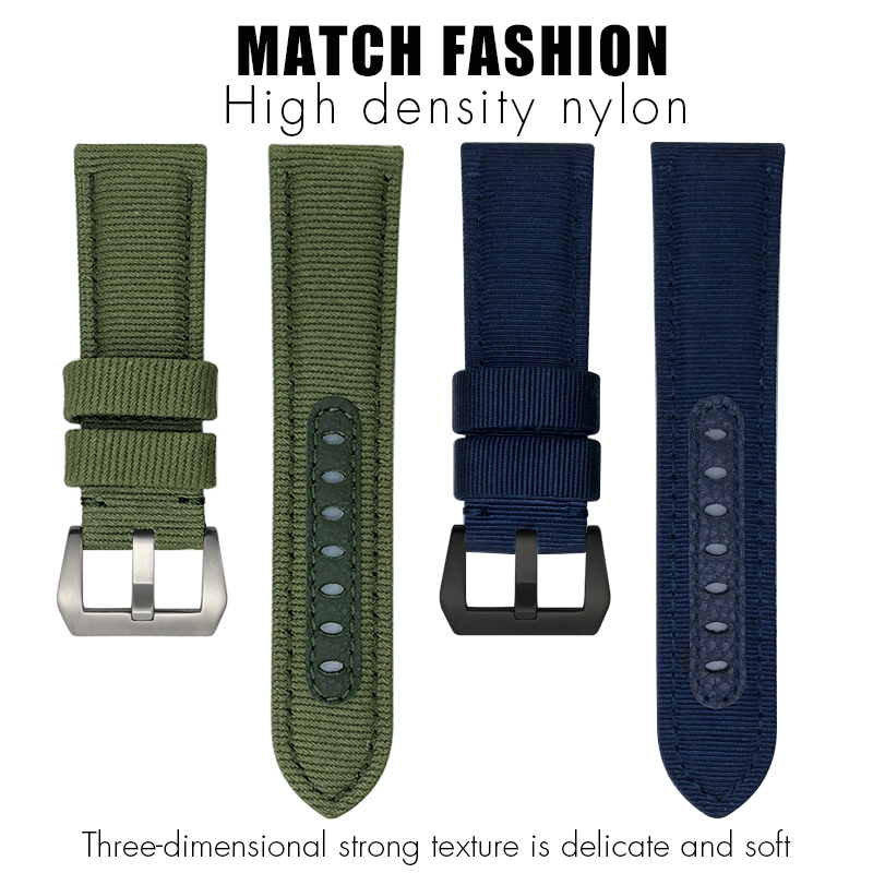 Do Panerai 24mm nowy nylonowy  – Canvas Strap Watch recenzja i cena