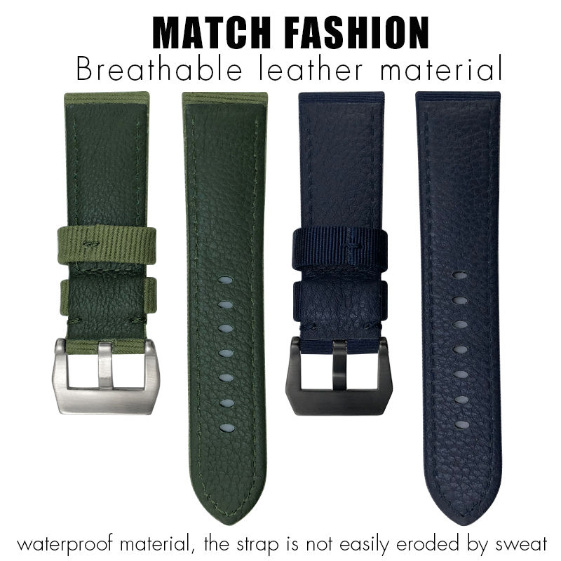 Do Panerai 24mm nowy nylonowy  – Canvas Strap Watch recenzja i cena