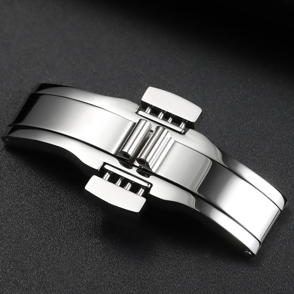 Srebrna klamra motylkowa ze st – Butterfly Clasp Deployant recenzja i cena