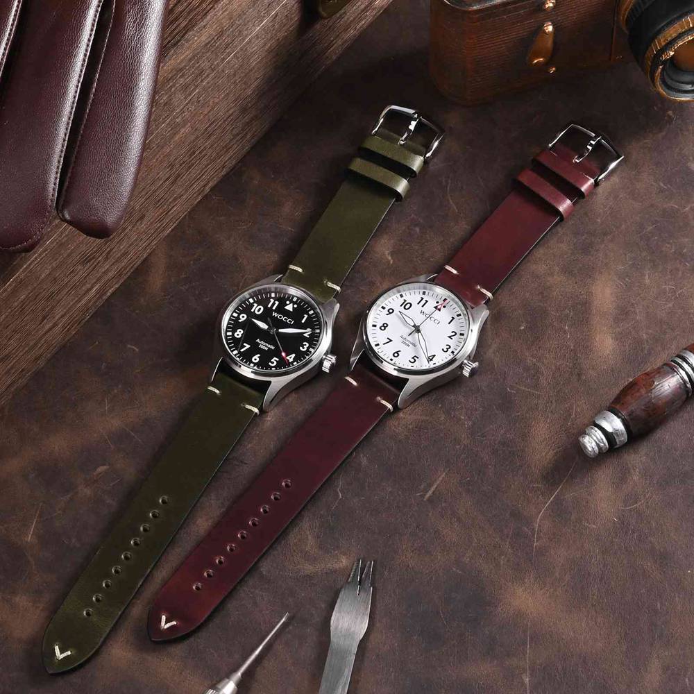 WOCCI olejowoskowe skórzane pa – Leather Strap Quick Release recenzja i cena